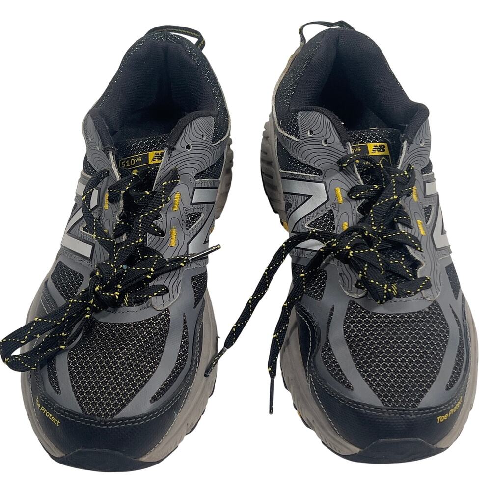 New Balance 510v4 Trail Running Sneaker Castlerock/Charcoal Gray Men's 8.5